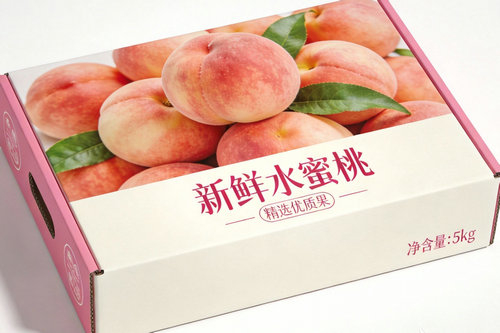 新鄉定制桃包裝箱時選擇什么顏色的紙張比較好？